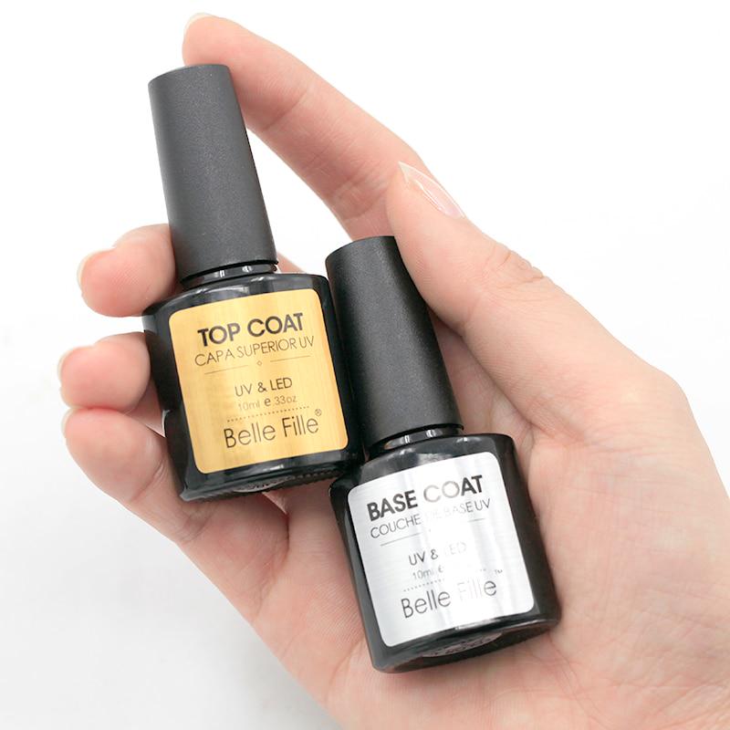 Топ и база для ногтей от Belle Fille