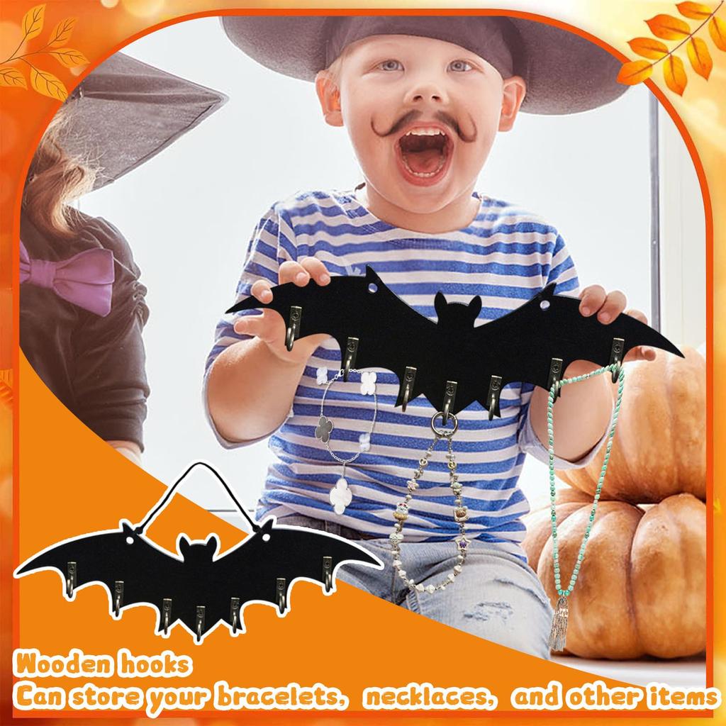 Wooden Hooks Decorative Hanging Decoration Holiday Scene Arrangement Gothic Style Home Ambience Arrangement