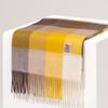 RECLOW RECLOW LAND 100% Cashmere Check Muffler Yellow