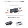 Freezemod LCD Alarm for PC Water Cooling System High Temperature Monitoring Flow Speed Liquid Stop Running Monitor LSJ-ZNBJ