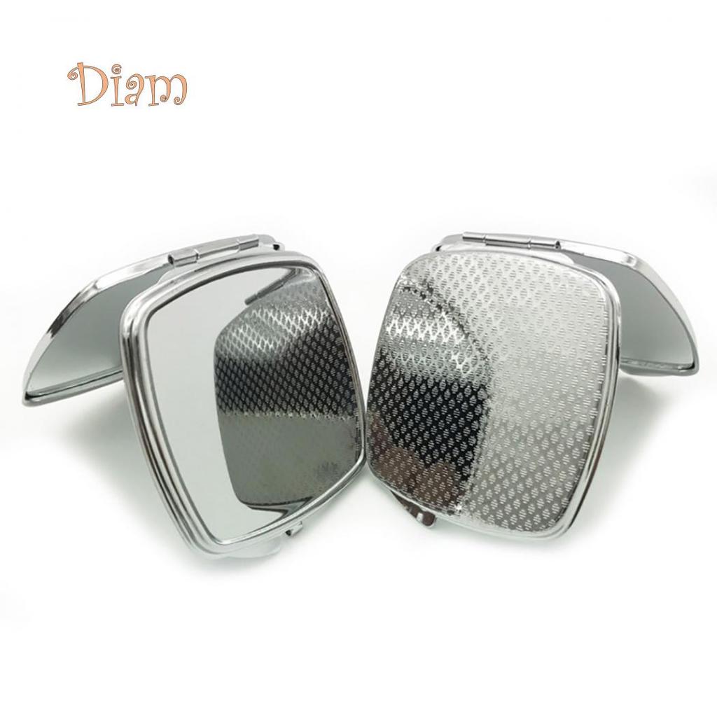 SBS 1Pc Women Portable Makeup Cosmetic Double Side Folding Traveling Pocket Mirror