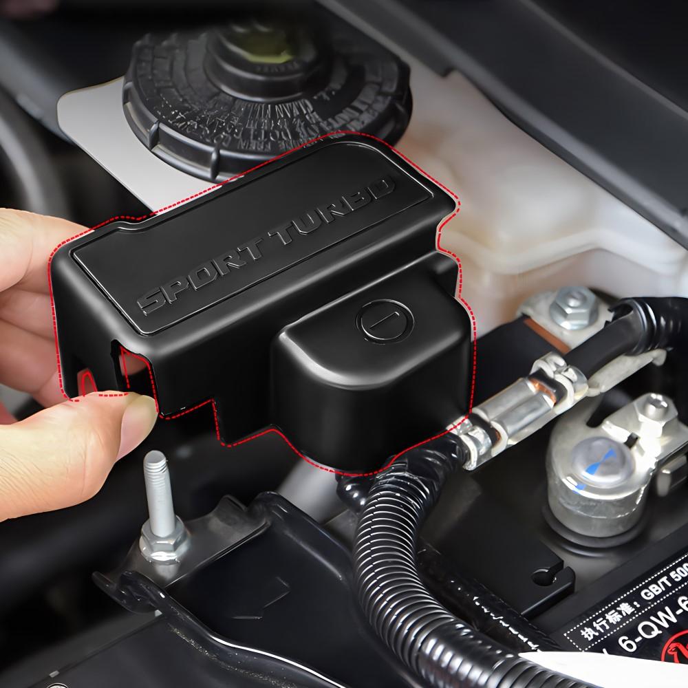 Для Honda CR-V CRV 6-го поколения 2023 2024 2025 гибридный автомобильный двигатель ABS аккумулятор анод отрицательный электрод клемма защитный чехол