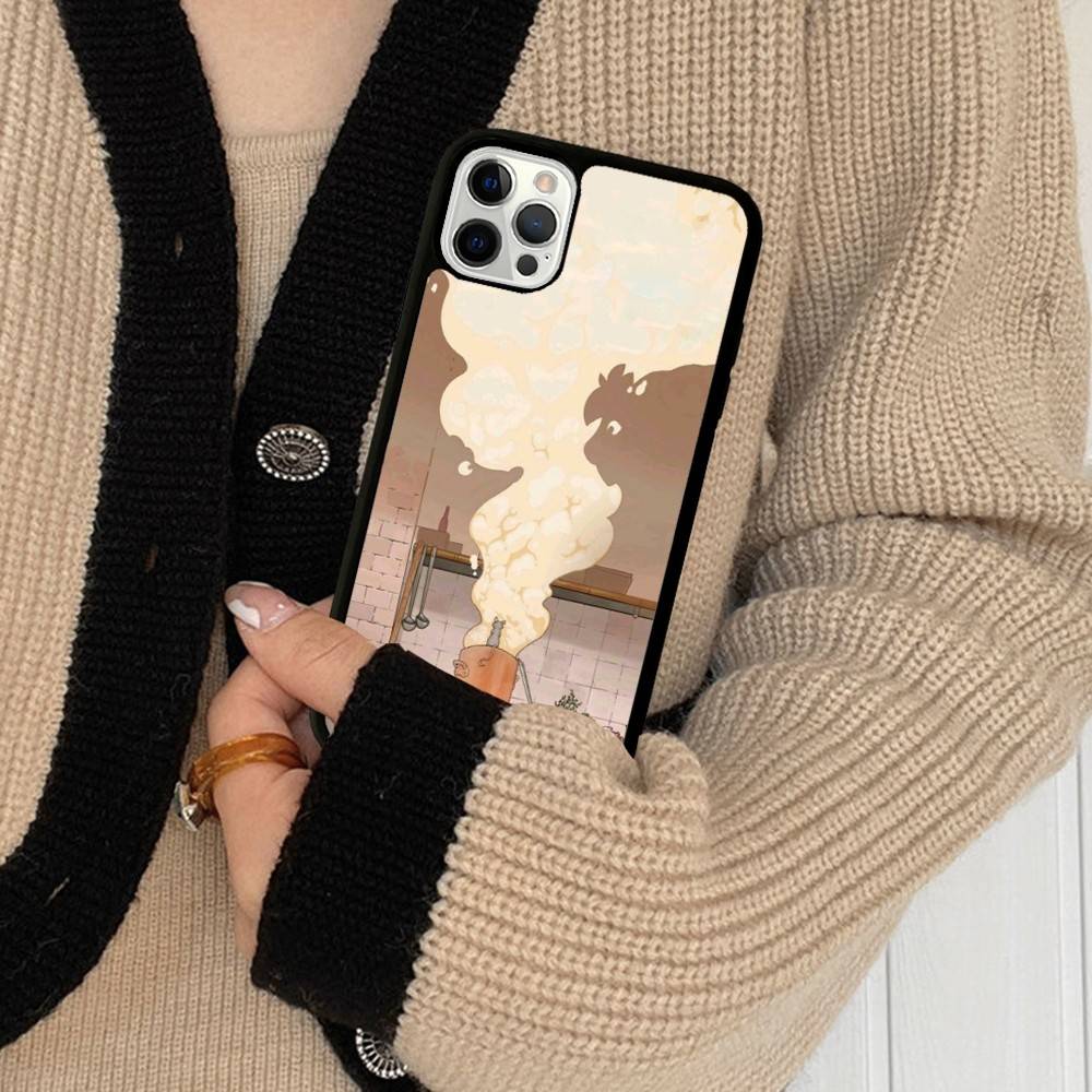 Чехол для телефона PC+TPU с изображением Реми из Рататуя Для IPhone 11 12 13 14 15 16 17 Plus Pro Max