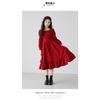 Милое винтажное платье-принцесса с длинным рукавом в стиле лолита для девочек, детей