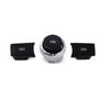 1 Set CD Audio Control Button Knob Cover For Mercedes-Benz W166 ML GL 2012-2015