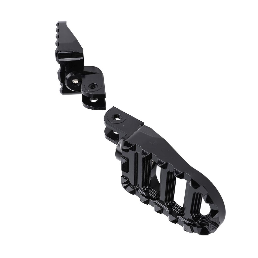 Подножки для мотоцикла спереди, противоскользящие, регулируемые по высоте, алюминиевый сплав, подставка для ног для мотоцикла, металл