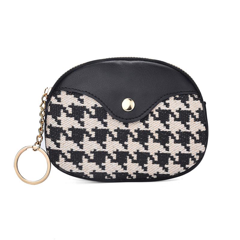 Высококачественная легкая сумка для монет и держатель ключей на молнии