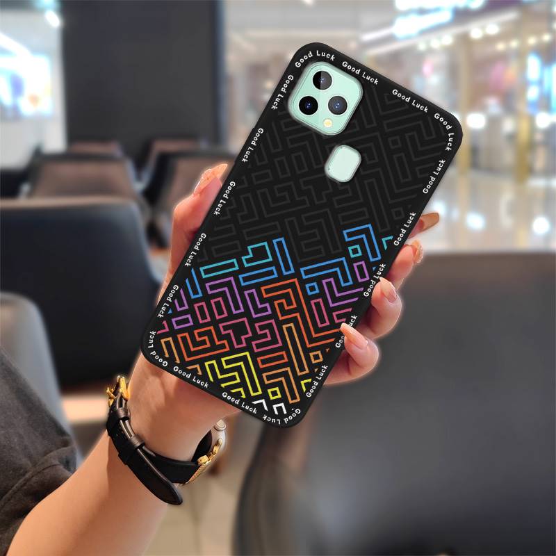 Anti-knock TPU Phone Case For Oukitel C22 Anti-dust Dirt-resistant Shockproof Full Wrap Fashion Design Soft Case Cover