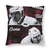 Crosby Malkin Sid Geno Pillowcase Polyester Linen Velvet Pattern Zip Decor Pillow Case Home Cushion Cover