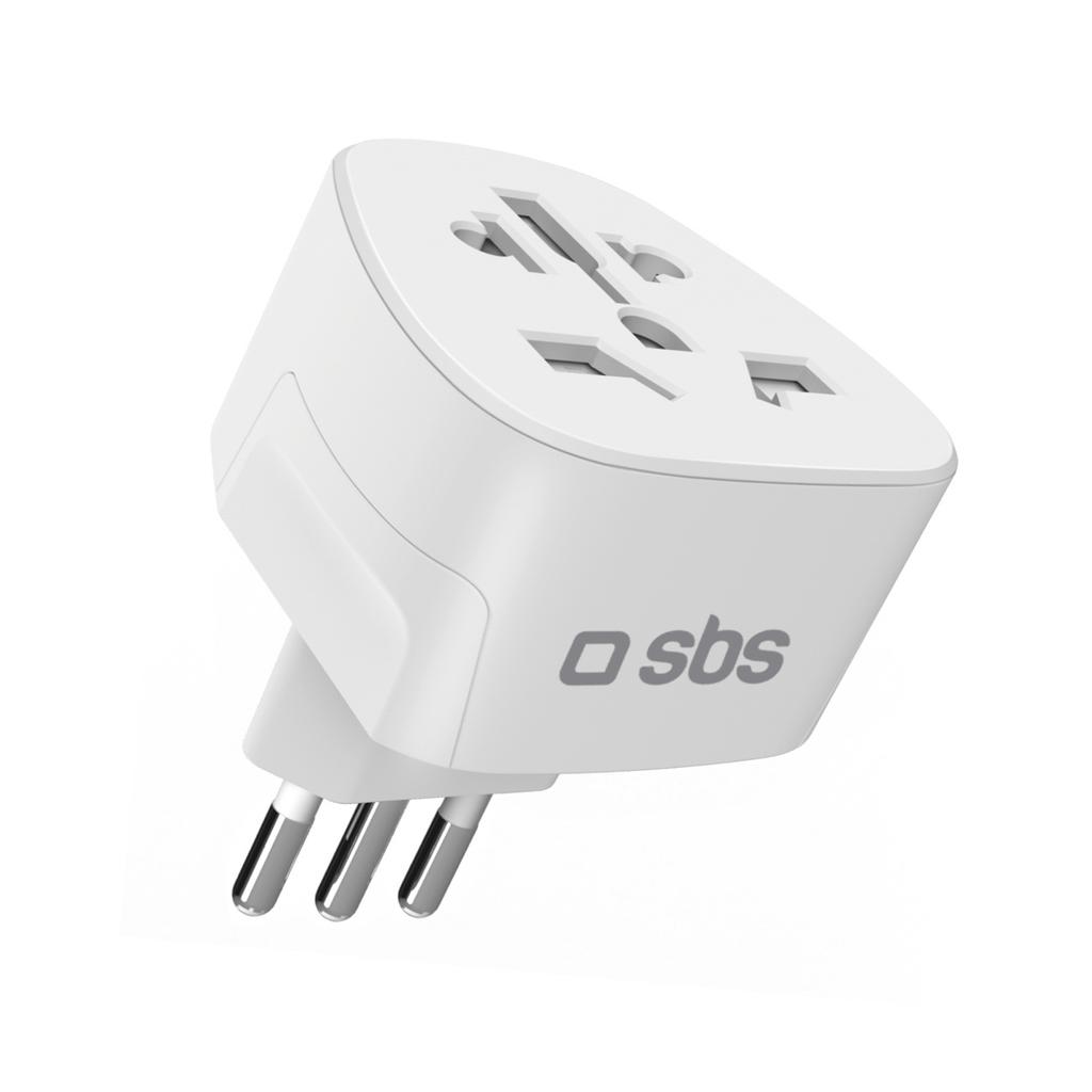 It Italy Italia Travel Adapter Socket White