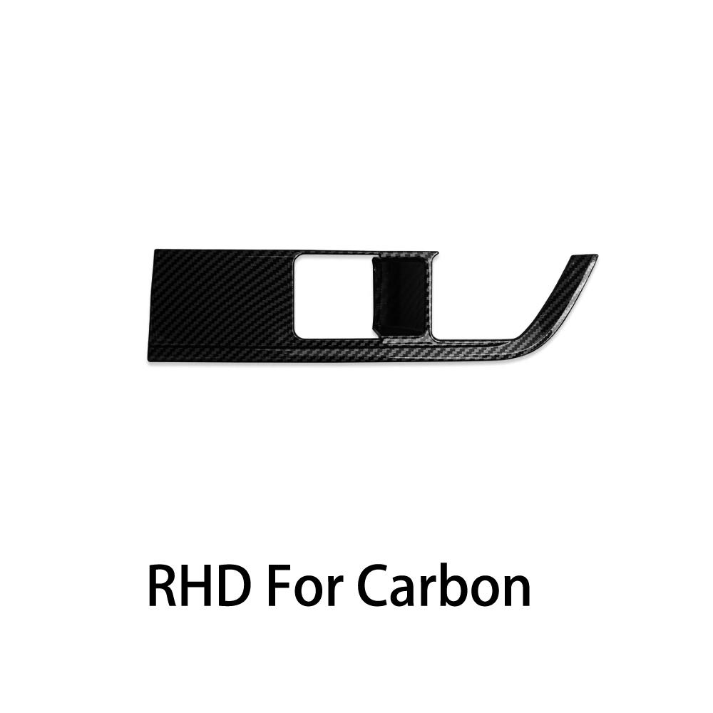 LHD/RHD For Kia Sportage NQ5 -2025 Car Tuning Carbon Fiber Headlight Adjustment Switch Cover Trim Car Accessories