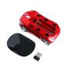 Portable New Gaming Optical USB Receiver 3D Car Shape 2.4GHz Wireless Mouse Mice