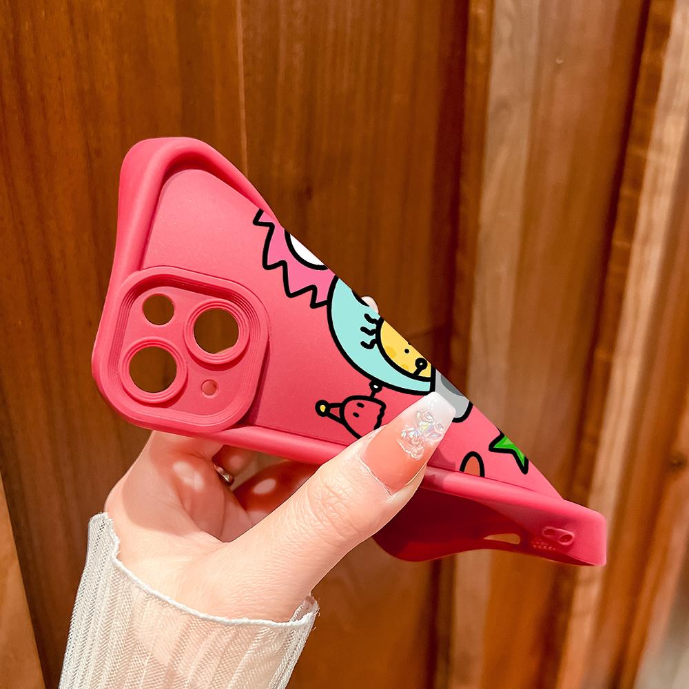 Soft Silicone Square Ladder Printing Pattern Phone Casing Full Cover Camera Shockproof Protection Rubber Case for Samsung