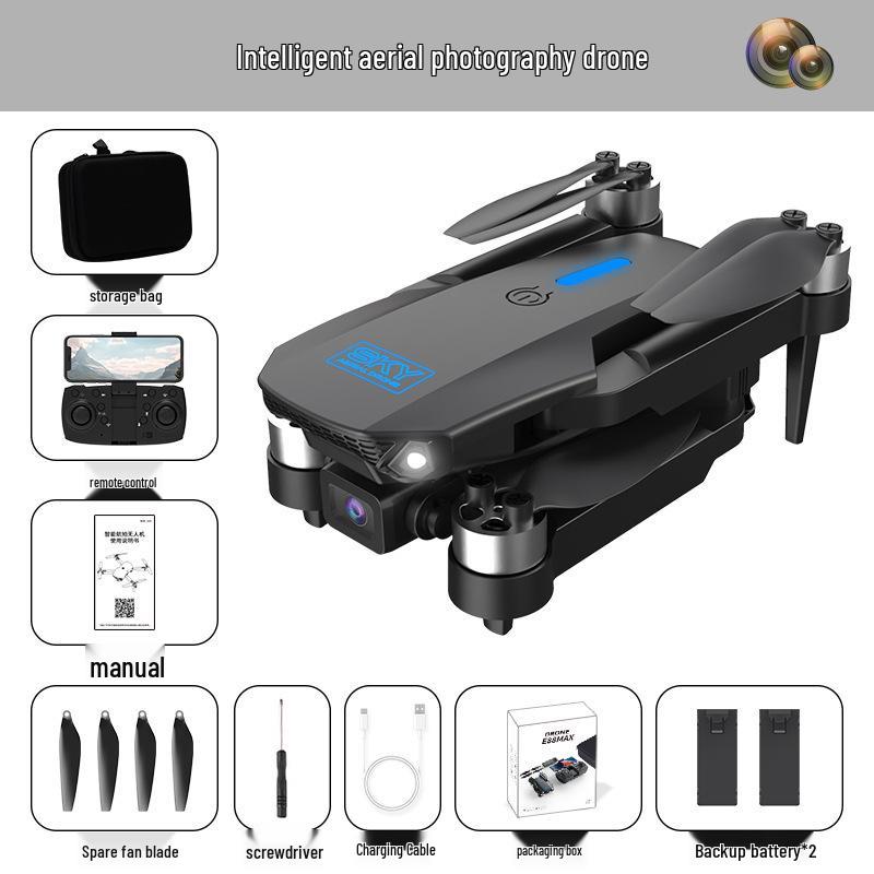 HD Camera Drone with Brushless Motor, Smart Follow, Optical Flow Positioning, and Remote Control.