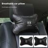 1/2 шт. Кожаная подушка для подголовника сиденья автомобиля, подушка для шеи, автомобильные аксессуары для Caliber Ram 1500 Caravan Charger Grand Caravan Journey Coolway Durango