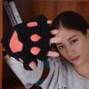 Теплые милые варежки с кошачьими лапками, плюшевые перчатки, зимние мягкие короткие перчатки с полупальцами, костюм медведя, перчатки с полупальцами, подарок