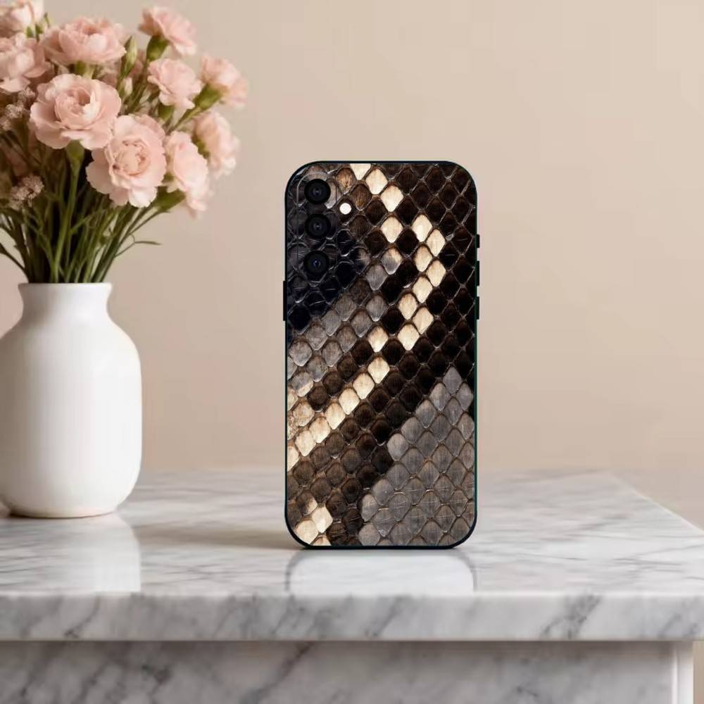 Чехол для телефона S-Snake S-Skin для Samsung Galaxy A73, A72, A71, A70, A53, A52, A51, Другие Мягкий Черный Чехол