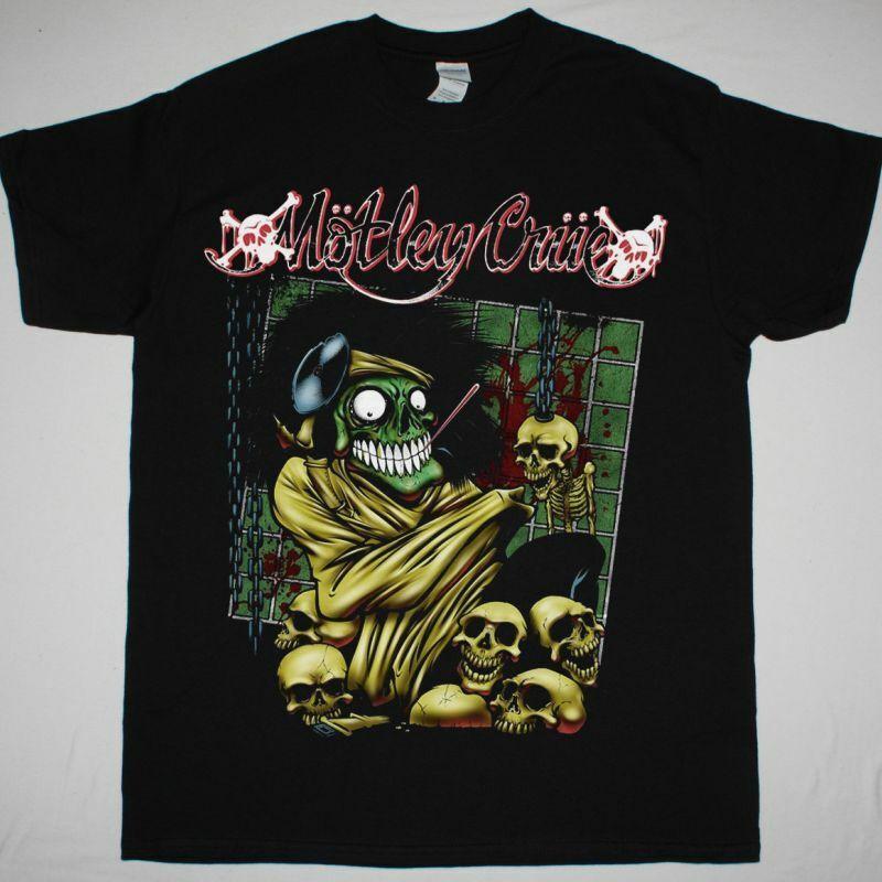 Черная винтажная футболка унисекс Motley Crue Dr Feelgood Album Da03676