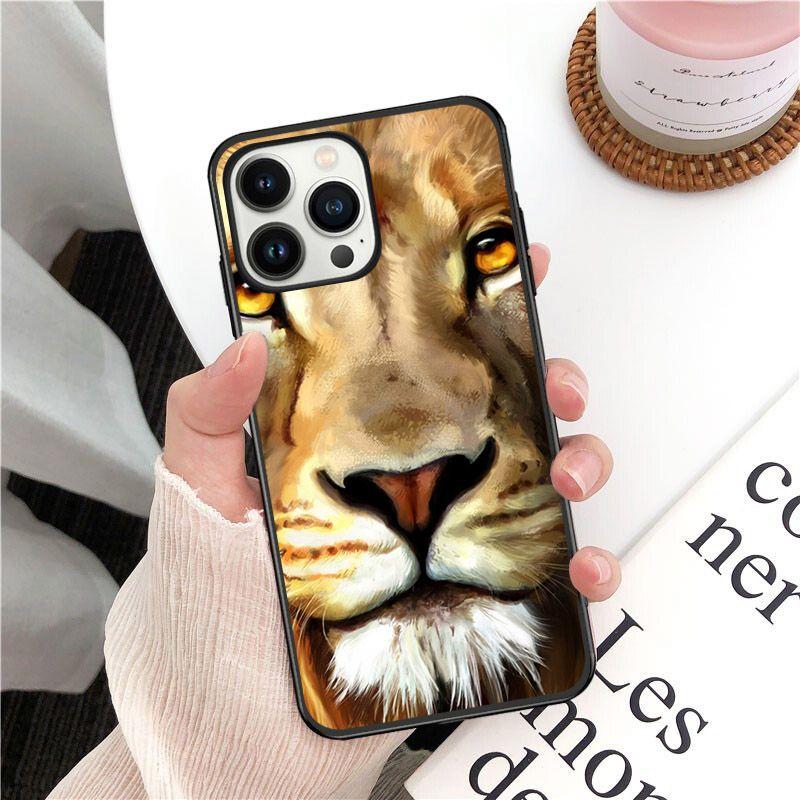 Мягкий чехол для телефона ASLAN LION THE CHRONICLES для iPhone 14pro 11pro 12 13pro max 5s 6s xs 7 8plus SE xr 12mini Coque Cases