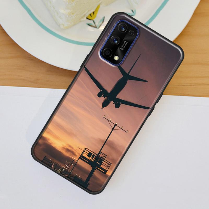 Авиаперелет  Полет Для OnePlus 11 10 Pro 10T Nord 3 2T CE 2 Lite Realme C55 C35 C33 C31 C30 C21Y GT Neo 5 Чехол