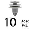Door Trim Clip Set of 100, Compatible with BMW 5 Series E28 E34 E39 E60 E07, 6 Series E63 F12, 7 Series E32 E38 E65 F01