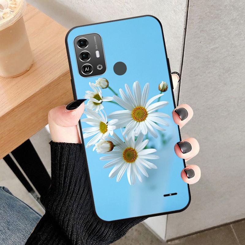 For ZTE Blade A53 Pro Case Cover Fundas Black Soft Silicone TPU Protective Phone Case For ZTE Blade A53Pro Bumper Shell Coque
