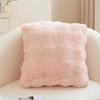 Nordic Cross-Border Bubble Rabbit Fur Plush Cushion Cover - Autumn/Winter Sofa & Bedroom Pillow