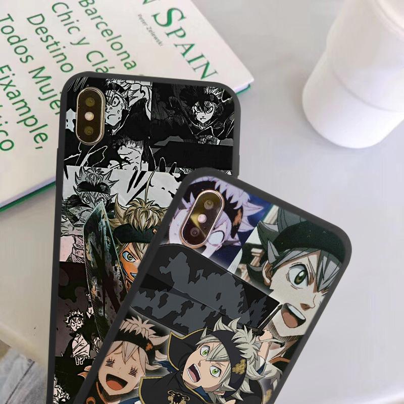 Чехол с изображением аниме «Черный клевер» для Samsung Galaxy S21 S22 S20 FE S9 S10 S10e S8 Plus Note 8 9 10 20 Ultra Lite M31 M32 M52 Coque