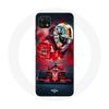Case for Samsung Galaxy A22 5G Formula 1 Sebastian Vettel F1 Driver Red