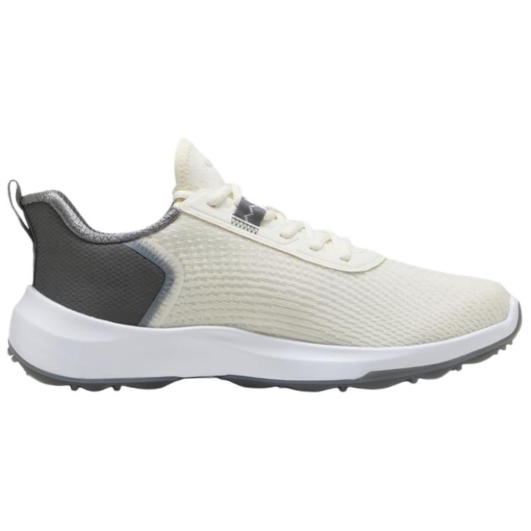 Puma Fusion Crush Мягкие Удобные Низкие Гольф Кроссовки Мужские Бежевый Черный 379204-08
