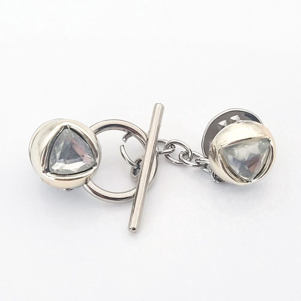 Crown Close Neckline Decorative Brooch Rabbit Star Fixed Clothes Pin  Loose Jeans