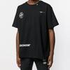 OFF WHITE Свитшот с коротким рукавом и трафаретным принтом S/S Over Tee OMAA038G20JER0071028