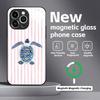 Marine life, crabs, lobsters  Phone Case For iPhone17 16 15 14 13 12 11 X XR XS 8 Plus Mini Pro Max Glass Magnetic Case