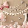 Birthday Balloon Decoration Letter Balloon Set Happy Birthday Party Banner Supplies