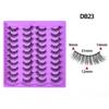 2026 False Eyelashes One Piece Natural Curl Pocket Sweet False Eyelash Tuft Women's Group Short 20 Pairs