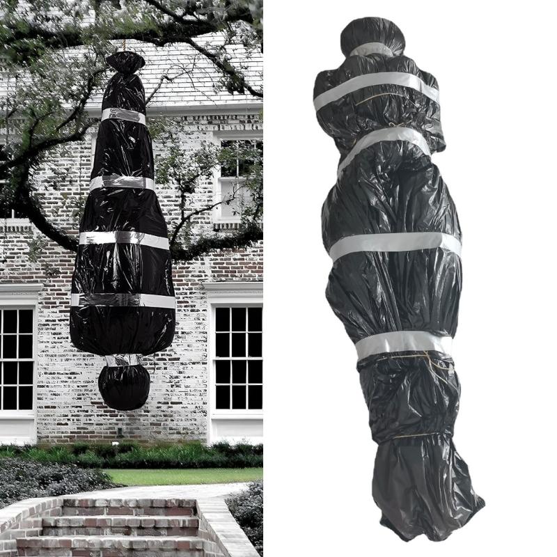 Halloween Scary Fake Corpse Realistic Dead Victim Props Halloween Decoration Outdoor Lawn Patio Halloween Decoration