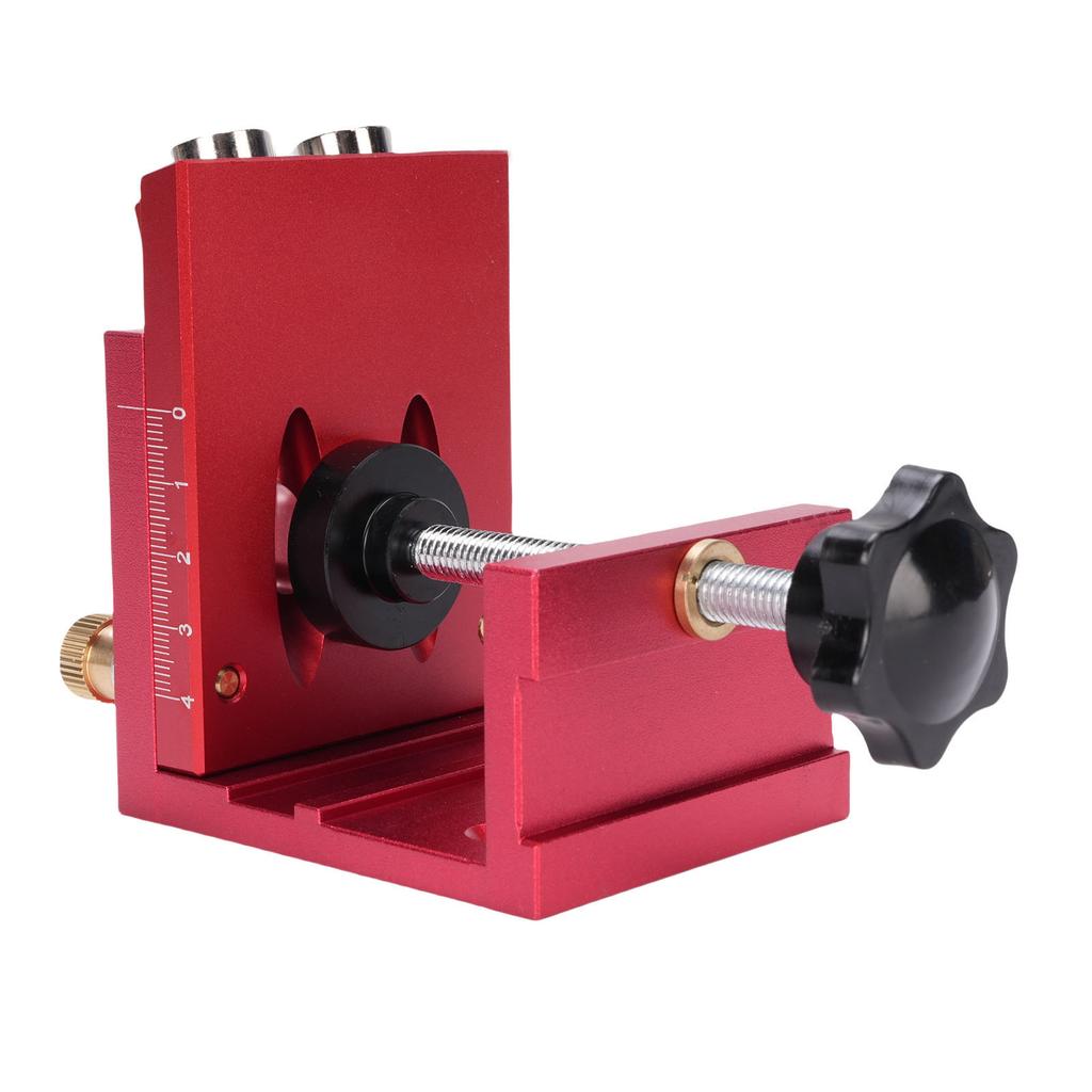 3 in 1 Portable Screw Jig Set Adjustable Precise Drilling Aluminum Alloy Woodwork Guides Joint Angle Tool