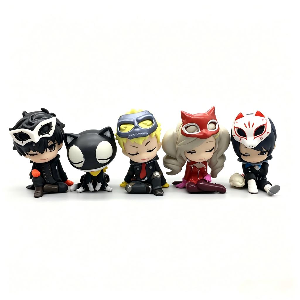 Blind Box Toy P5 Royal Edition Sleeping Sits Side By Side Figure 1 Joker Mona Skull Panther Fox Collection Figures