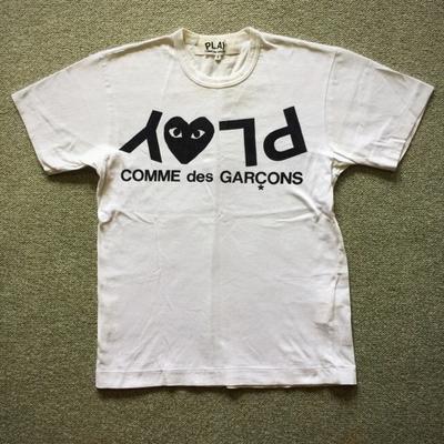 Футболка Play Comme Des Garcons с коротким рукавом, размер S, № yo1566