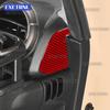 Для Suzuki Jimny JB74 JB64      2024 2025 Настоящая Мягкая Наклейка из Углеродного Волокна Боковая Декоративная Панель Центральной Консоли Автомобиля