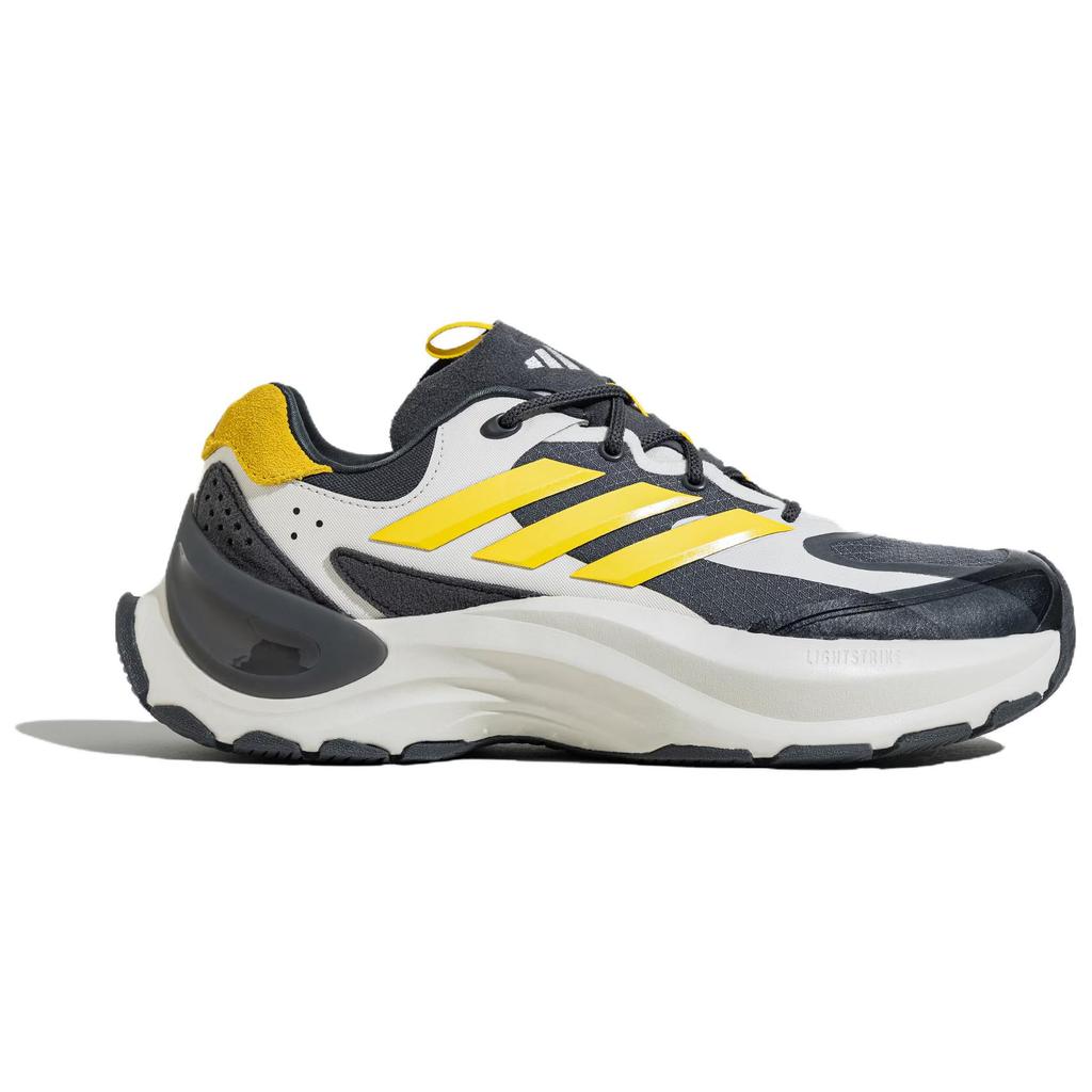 adidas Maxxwavy Нескользящие Износостойкие Низкие Массивные Кроссовки Унисекс Темно-серые Серебристые Желтые Кроссовки JI2444