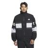 Adidas JSY33 Jersey Oversized Woven Black Size Men's Top, Wording, Fit, Full-Zip Jacket, (JM2064), J/L