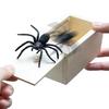 Шуточная коробка-паук - Деревянная скрытая коробка Качественная игрушка-розыгрыш Веселая игра Разыграть друга Офисные игрушки