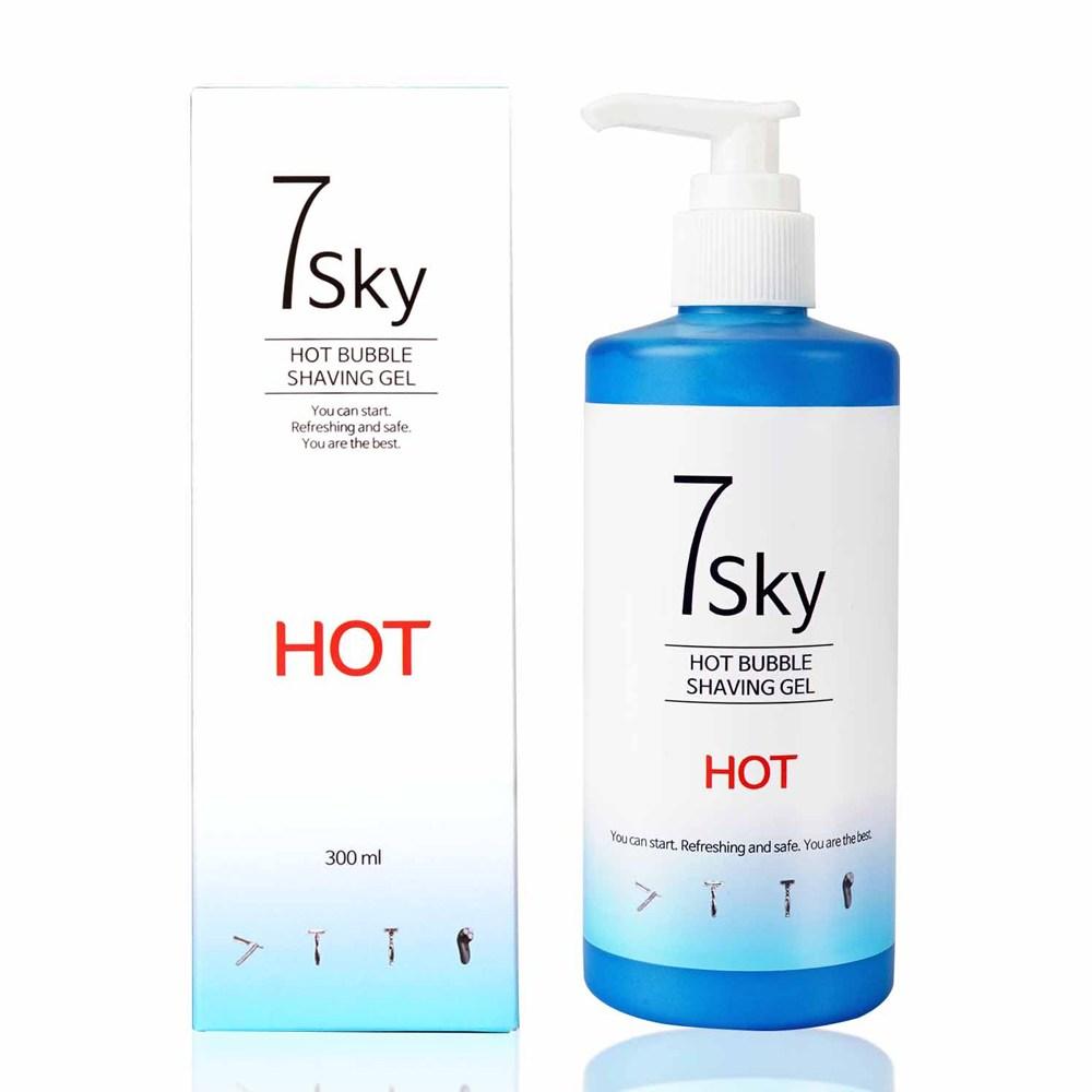 7Sky Hot Bubble Shaving Gel 1 pcs 300ml