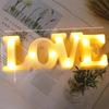 Xiaomi 1PC Creative LED Shaped Night Light, Powered by a Battery Box (Excluding Batteries), Suitable for Photography, and Party Decor