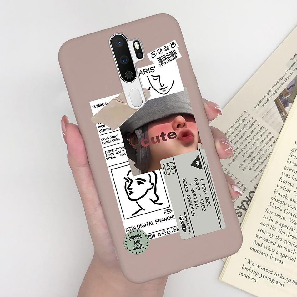 Чехол для OPPO A5 A9 2020 A11x Силиконовый Мягкий Чехол Для OPPOA5 OPPOA9 OPPO A 9 2020 Чехлы для Телефона Модный Милый Конфетный Расписной Fundas