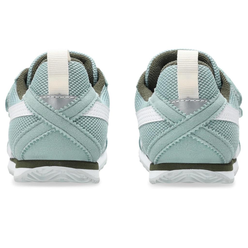 Sukusuku Slim Fit Gray Size Cm Kids' Two-Strap Shoes, Blue/White, 416, 16.5