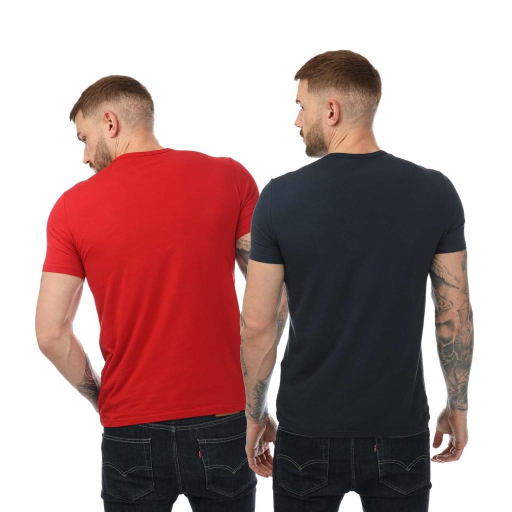 Emporio Armani Mens Crew Neck T-Shirt (Pack of 2)
