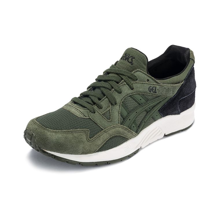 Asics Gel-Lyte 5 Удобные низкие кроссовки для бега Мужские кроссовки Армейский-зеленый 1193A028-300
