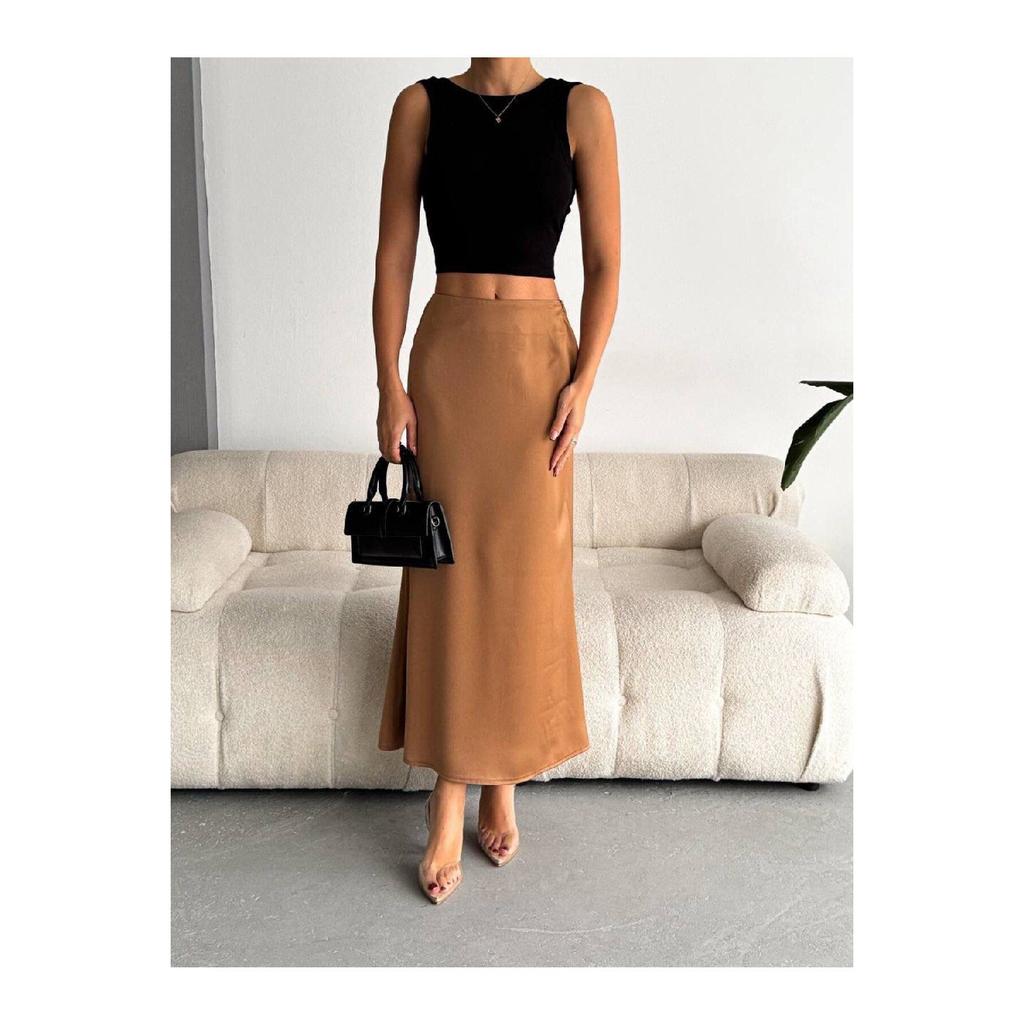 Women's Leopard Patterned Skirt